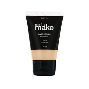 Minha Make  Base Liquida Facial Bege Claro 30ml